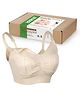 Haakaa Solid Hands Free Pumping & Nursing Bra - Beige