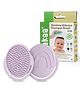 haakaa Rainbow Silicone Shampoo Brush - Gentle Scalp Massage & Cradle Cap Care - Lavender