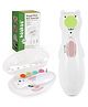haakaa Happii Bear Nail Care Set - Safe & Gentle Baby Grooming - Polar White