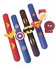Paper Moon Avenger Slap Band Bracelets Silicone Wristbands for Kids (set of 2) - Design may vary