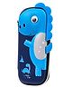 FunBlast Dino Shape Multipurpose Pencil Pouch with Zipper for Kids -Pack of 1 (Multicolor)