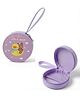 FunBlast Round Shaped Coin Pouch with Zipper for Kids -Pack of 1 (Purple-Random)