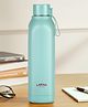Larah by Borosil 700 ml Cube Mint Stainless Steel Water Bottle, Made in India Pu Insulated Thermoware, Leakproof, BPA Free| Bottle for Office, School, College & Gym, Daily Use, 1 Year Warranty