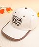 KIDLINGSS Cotton King Text Embroidered Baseball Cap - White - Circumference 53 - 56 Cm