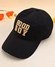 KIDLINGSS Good Boy Text Embroidered Cap - Black - Circumference 52-55 Cms