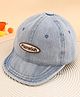 KIDLINGSS Planwich Text Embroidered Cap - Light Blue - Circumference- 47 - 50 Cm