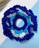 Little Peas Evil Eye Design Scrunchie - Navy Blue & White