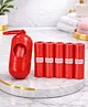 Joy Buzz Baby Disposable Diaper Bags With Dispenser Waste 5 Refill Rolls/75 Bags Convenient Quick Disposal Trash Leak And Odours Proof (Red)
