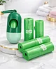 Joy Buzz Baby Disposable Diaper Bags With Dispenser Waste 5 Refill Rolls/75 Bags Convenient Quick Disposal Trash Leak And Odours Proof (Green)