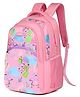 Beauty Girls Height 19 Inches School Bag 34 Litres & Water Resistant With Hotshot Flamingo Print - Pink