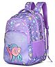 Hotshot Height 18 Inches School Bag 32 L Water Resistant Backpack with Ocean Print - Purple
