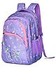 Hotshot Height 18 Inches School Bag 30 L Water Resistant Backpack with Cycle Print - Purple