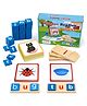 Kidology Wooden Short Vowel Spelling Game | CVC Word Learning & Alphabet Sorting Toy for Kids 3+ Years