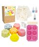 Asian Hobby Crafts Floral Soap Making Kit for Kids. Educational DIY STEM craft with silicone molds & natural soap base. Hands-on science fun and a perfect birthday gift for boys & girls.