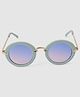 DUKIEKOOKY Classic UV Protected Round Sunglasses - Light/Sky Blue