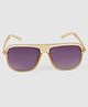 DUKIEKOOKY Classic UV Protected Square Sunglasses - Yellow