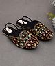 Little Palz Floral Embroidered Mojaris - Multi Colour