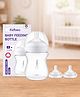 Kidbea Stainless Steel Baby Feeding Bottle 150ml | BPA-Free, Anti-Colic Silicone Nipple, Leakproof, Newborn (0m+) | 2 Extra Nipples