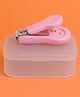Sparkle Joy Baby Nail Clipper with Safety Case Stainless Steel Infant Nail Cutter Easy Grip Baby Nail Trimmer for Newborn & Kids ( Pink )