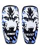 SYNCO Wolf Shin Guard, Football Shin Guard with Double Velcro Strap Adjustable, Size- Medium