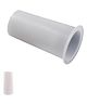MOMISY Silicone Mould for Candle Holder, Vase & Planter (Flask Stripe)