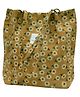 MOMISY Women Corduroy Tote Bag with Strap, Shoulder Handbag for Daily Use (Daisy)