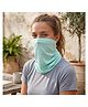 MOMISY Multipurpose Bandana Face Cover & Neck Gaiter (Light Blue)