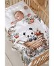 Baby Tales Baby tales 6-Layer 100% Organic Muslin Baby and Toddler Blanket,Digital Placement Print 100% Cotton  0-24 Months | 110x110 CM - Panda Pattern