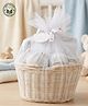 Baby Tales Imported Premium 100% Cotton Interlock Baby Gift Set, Baby Essential Clothes For Boys | Baby Shower Gift Hamper, 3-6 Months, Car Embroidered   / printed  White & Gray , Pack of 10