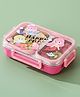 Purple Tots 304 Mermaid Print Stainless Steel Lunchbox For Kids 2 Compartment Insulated Tiffin Box & Bpa Free Kids Lunch Box For School Boys, Girls - Spill & Leak Proof, 750Ml- Pink