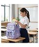 Purple Tots Height 16.25 Inches Girls School Backpack Kuromi Design with LED Lights -Lavender