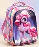 Purple Tots 16 Inches Kids School Backpack 3D Pony Character Design - Lavender