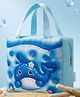 Purple Tots 3D Shark Design Lunch Box Bag Insulated Tiffin Storage Travel - Light Blue