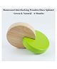 OPA Toys Montessori Interlocking Wooden Discs Spinner  Green & Natural I 6 Months+