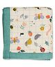 Cocoon Care Bamboo Cotton Baby AC Quilt Blanket Printed - Multicolor