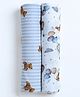 Cocoon Care Bamboo Muslin Cotton Multipurpose Swaddle Wraps Pack of 2 - Multicolor