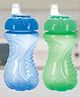 Nuby Easy Grip Soft Spout Cup | Soft Silicone | BPA Free | 6m+ | 300 ml | Pack Of 2 - Boy Edition