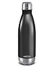 Milton Duo DLX 500 Thermosteel Water Bottle 24 Hr Hot & Cold I Leak Proof Lid ISI Certified I Vacuum Insulated I  Matt Black - 500 ml