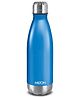 Milton Duo DLX 500 Thermosteel Water Bottle 24 Hr Hot & Cold I Leak Proof Lid ISI Certified I Vacuum Insulated I  Matt Blue - 500 ml
