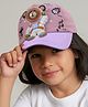 Vritraz Woven Bear Astronaut Applique Detailed Baseball Cap - Pink - Circumference 52-56 Cms