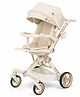 Honor Your Home Street Smart 360 Degree Rotatable Stroller with High Chair - Beige
