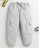 BAATCHEET Cotton Woven Striped Jogger - Pista