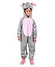 BookMyCostume Elephant Fancy Dress Costume Set - Grey & Pink