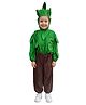 BookMyCostume Full Sleeves Jungle Tree Theme Fancy Dress Costume - Green & Brown