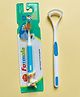 Boxot Impex Kids Toothbrush with Tongue Cleaner - Blue