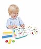 Sanjary Color Matcher Learning Toy with Cards, Interactive Matching Board, Fine Motor Skills Development Game for Kids - Color Design May Vary