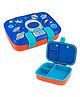 FunBlast Space Theme Lunch Box with Three Compartment for Office and School  Pack of 1 (Multicolor)