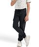 CHILINS Cotton Knit Solid Cargo Style Joggers - Black