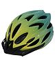 JJ JONEX Professional Adjustable Cycling & Skating Helmet with Detachable Visor | Lightweight Mountain Bike Helmet with Padded Interior (Neon Yellow/ Green) Small