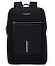 FUR JADEN 15.6 Inch Laptop Structured Backpack For Professional for Work Office & Casual Use for Men Women -Black